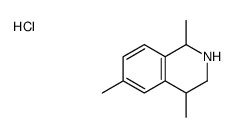 1,4,6-trimethyl-1,2,3,4-tetrahydroisoquinoline,hydrochloride结构式