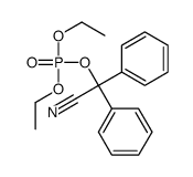 [cyano(diphenyl)methyl] diethyl phosphate结构式
