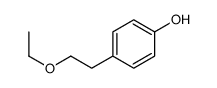 4-(2-ethoxyethyl)phenol Structure