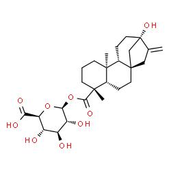 Steviol Acyl Glucuronide Potassium Salt Structure