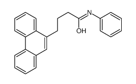4-phenanthren-9-yl-N-phenylbutanamide Structure