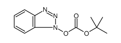 Carbonic acid, 1H-benzotriazol-1-yl 1,1-dimethylethyl ester结构式