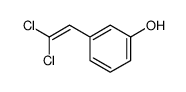 3-(2,2-dichloroethenyl)phenol Structure