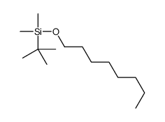 tert-butyl-dimethyl-octoxysilane Structure