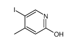 5-碘-4-甲基吡啶-2-醇结构式