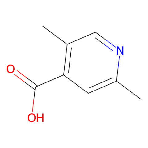 2,5-二甲基-4-吡啶羧酸结构式