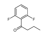 1-(2,6-二氟苯基)-1-丁酮结构式