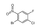 1-溴-5-氯-4-氟-2-硝基苯结构式