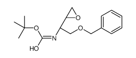 TERT-BUTYL ((R)-2-(BENZYLOXY)-1-((S)-OXIRAN-2-YL)ETHYL)CARBAMATE Structure