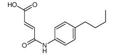 (2Z)-4-[(4-Butylphenyl)amino]-4-oxo-2-butenoic acid Structure