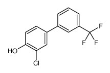 2-chloro-4-[3-(trifluoromethyl)phenyl]phenol Structure