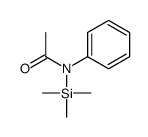N-phenyl-N-trimethylsilylacetamide Structure