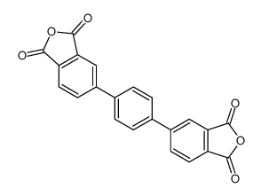 5-[4-(1,3-dioxo-2-benzofuran-5-yl)phenyl]-2-benzofuran-1,3-dione Structure
