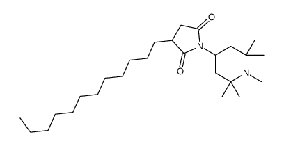 2-十二烷基-N-(1,2,2,6,6-五甲基-4-哌啶基)琥珀酰亚胺图片