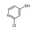 2-氯吡啶-4-硫醇结构式