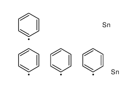 dimethyl(phenyl)tin,triphenyltin结构式
