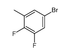 5-bromo-1,2-difluoro-3-methylbenzene Structure