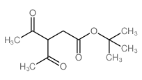 tert-Butyl 3-acetyl-4-oxopentanoate结构式