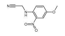 N-cyanomethyl-4-methoxy-2-nitroaniline Structure