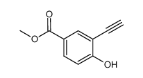 methyl 3-ethynyl-4-hydroxybenzoate结构式