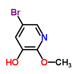 5-Bromo-2-methoxy-3-pyridinol Structure