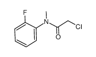 2-Chloro-N-(2-Fluorophenyl)-N-Methylacetamide Structure