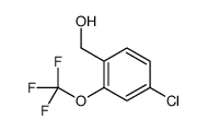 [4-chloro-2-(trifluoromethoxy)phenyl]methanol Structure