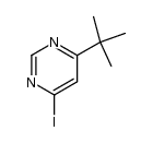 4-t-butyl-6-iodopyrimidine结构式