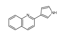 2-(1H-pyrrol-3-yl)quinoline Structure