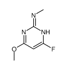 2-Pyrimidinamine,4-fluoro-6-methoxy-N-methyl-(9CI) Structure