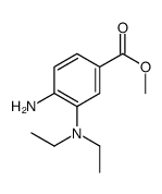 4-氨基-3-(二乙基氨基)苯甲酸甲酯结构式