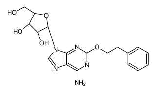2-(2-Phenylethoxy)adenosine结构式