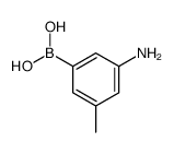 3-Amino-5-methylphenylboronic acid Structure