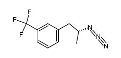 (R)-2-azido-1-[3-(trifluoromethyl)phenyl]propane结构式