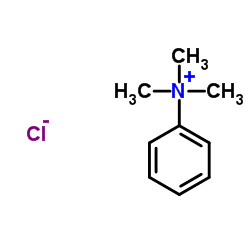 N,N,N-Trimethylbenzenaminium chloride structure