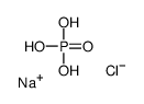 sodium,phosphoric acid,chloride结构式