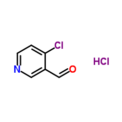 4-Chloronicotinaldehyde hydrochloride (1:1) Structure