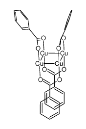 copper(I) benzoate Structure