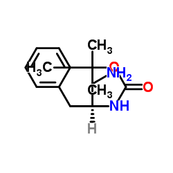 (S)-(1-氨基-3-苯基丙-2-基)氨基甲酸叔丁酯结构式