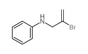 Aniline, N- (2-bromoallyl)- structure