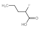 Pentanoic acid,2-fluoro-结构式