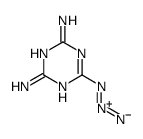 6-azido-1,3,5-triazine-2,4-diamine Structure