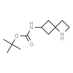 cis-6-(boc-amino)-1-azaspiro[3.3]heptane Structure