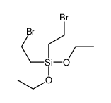 bis(2-bromoethyl)-diethoxysilane结构式
