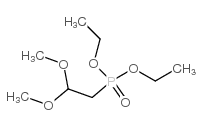 2,2-二甲氧基乙基磷酸二乙酯结构式