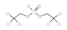 双(2,2,2-三氯乙基)磷酰氯结构式