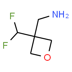[3-(difluoromethyl)oxetan-3-yl]methanamine Structure