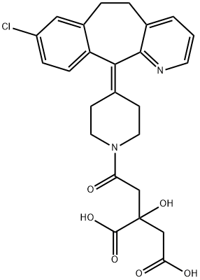 地氯雷他定柠檬酸酰胺结构式