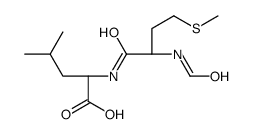 (2S)-2-[[(2S)-2-formamido-4-methylsulfanylbutanoyl]amino]-4-methylpentanoic acid结构式