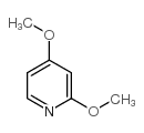 2,4-二甲氧基吡啶结构式